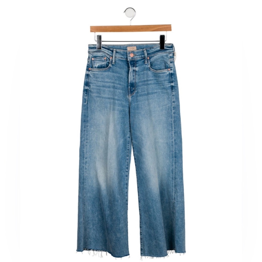 Mother High Rise Ankle Wide Leg Size M Twister Skimp Ropin N Ridin